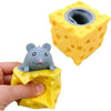 Cheese Mouse Stress Relief Squeeze Toy