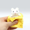 Cheese Mouse Stress Relief Squeeze Toy